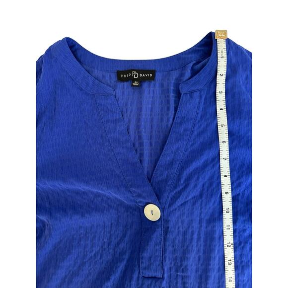 Fred David Tunic Top Lightweight Comfy Pull Over Size 2X Teacher Casual Workwear - Picture 6 of 6